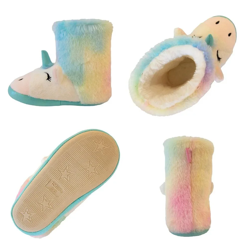 Totes Bootie Slippers, Childrens Unicorn, US 1-13 Unisex Little Kid‎